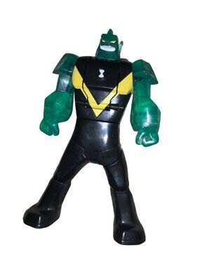Ben 10 Diamondhead Action Figure Flip Head Playmates Toys 6.5 Inch